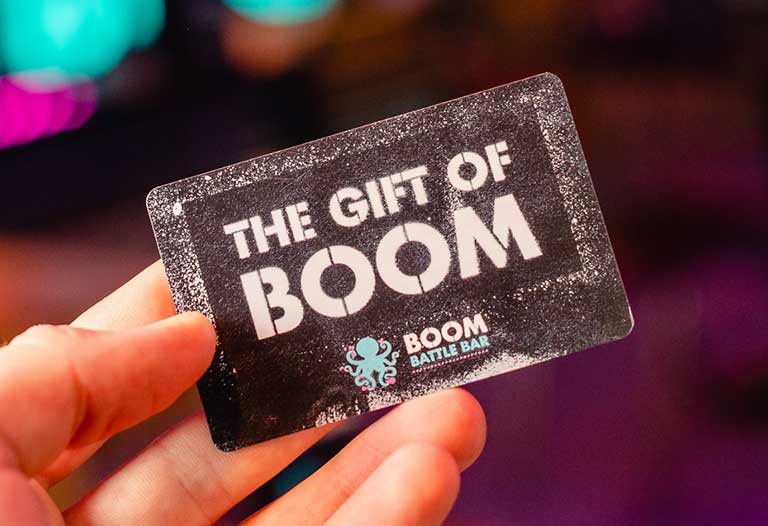 Boom gifting